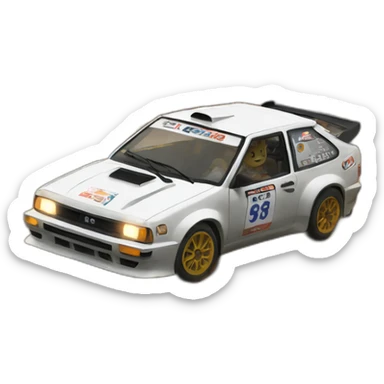 Rally Art sticker