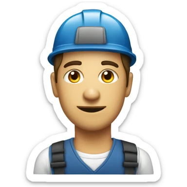 flyer destributon worker sticker