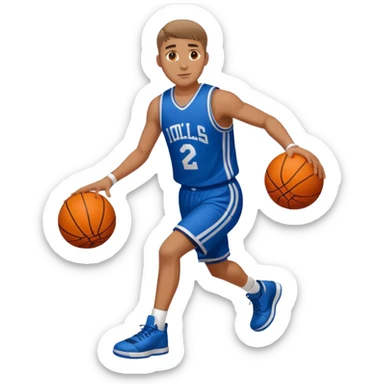 Top basgetbol sticker