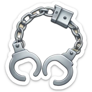 handcuffs sticker