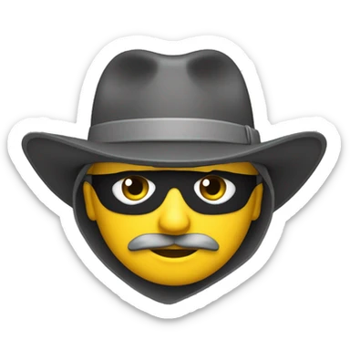 Bandit avec le drapeau de la nouvelle calédonie sticker