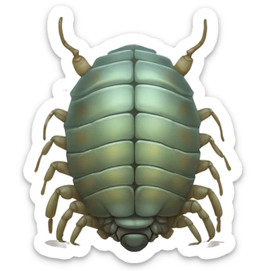 Discord style Isopod sticker