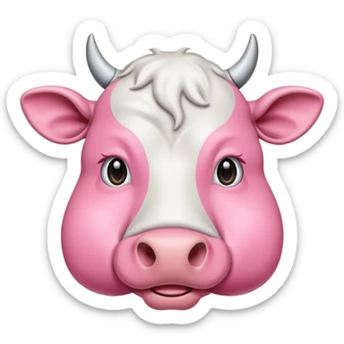 The udder of a cow sticker