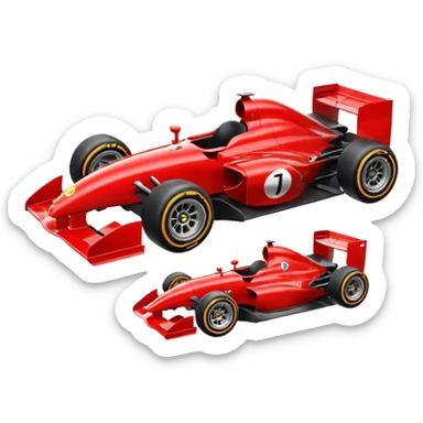 Car f1 sticker