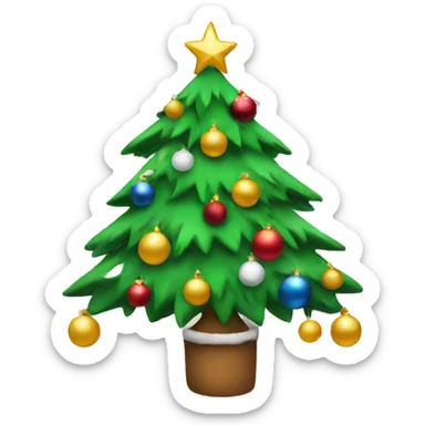 Christmas sticker