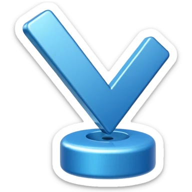 Create roblox verification tik mark into emoji sticker