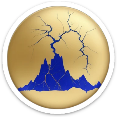 Kintsugi ecuador sticker