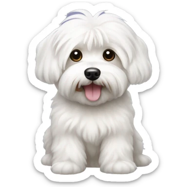 Bichon havanese sticker