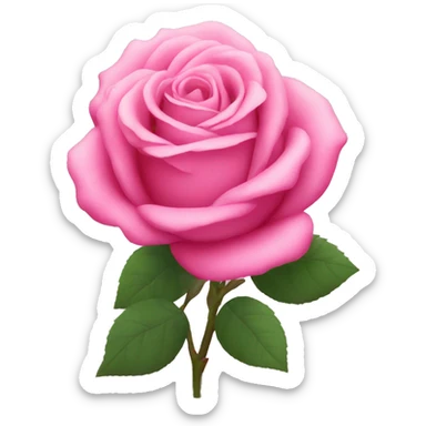 Pink roses sticker