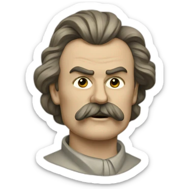 Nietzsche sticker