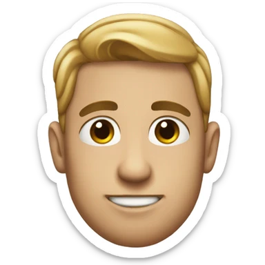 nice guy face sticker