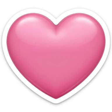Valentines Day pink sticker