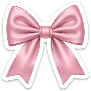 lacinho rosa bebê sticker