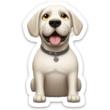 Husband in dog house  sticker