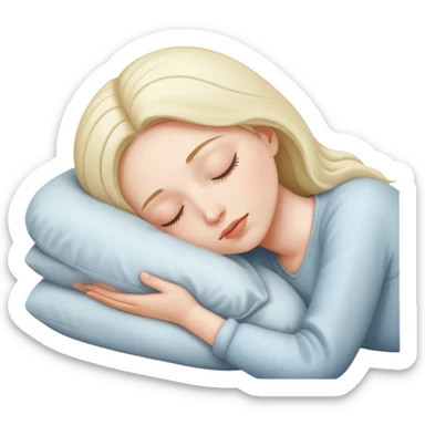 Dying in my sleep  sticker