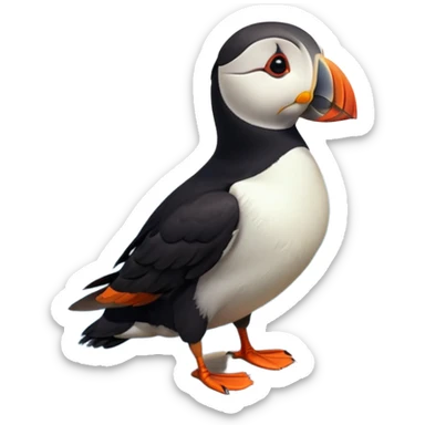Puffin sticker