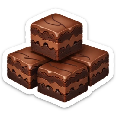 Brownie bites sticker