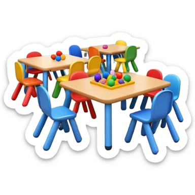 kindergarten school sticker