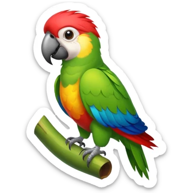 Parrot sticker