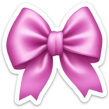 Pretty bow sticker