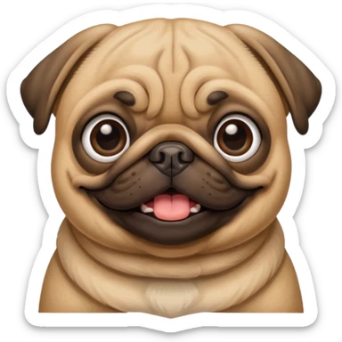 Pug sticker