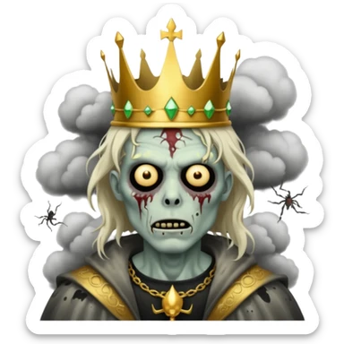 🧟‍♂️👑😶‍🌫️🕸️ sticker