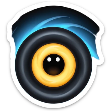 Blackhole sticker