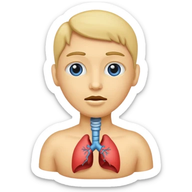 Thyroid gland sticker