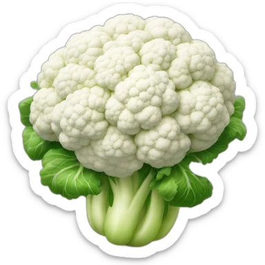 Cauliflower high detail sticker