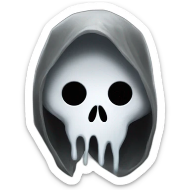 Ghost from call of duty sticker