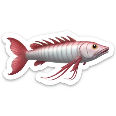 Giant oarfish sticker