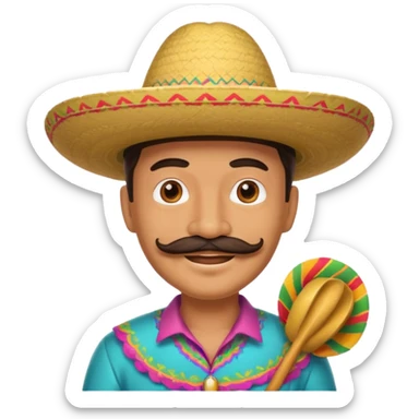 Sombrero vaquero sticker