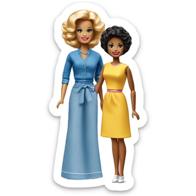 1979 heart family mom Barbie doll  sticker