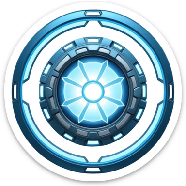 reator arc do homem de ferro sticker