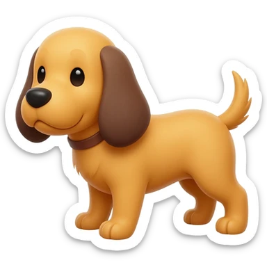 Pluto Dog Chinese sticker