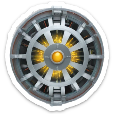 particle accelerator sticker