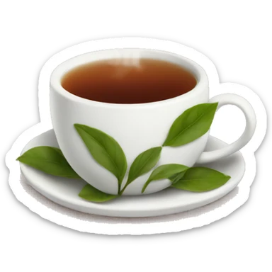Tea sticker
