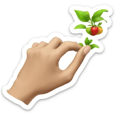 hand drawing growth graph sticker