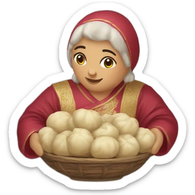 georgian khinkali sticker