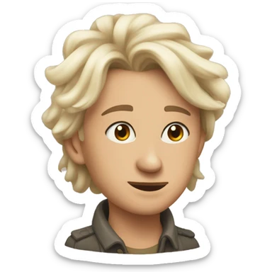 wiewiórka trzyma serce sticker