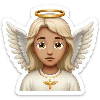 biblical angel one eye in the middle sticker