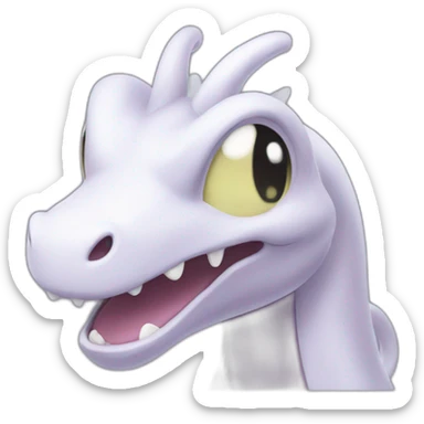 Goodra pokemon sticker