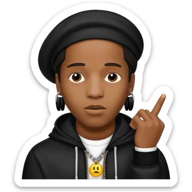Asap rocky sticker