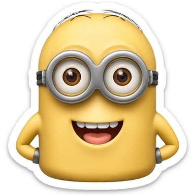 Minion sticker