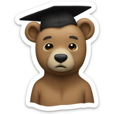 Kanye west graduation bear sticker