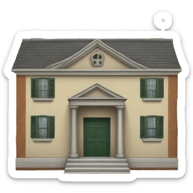 army school house sticker