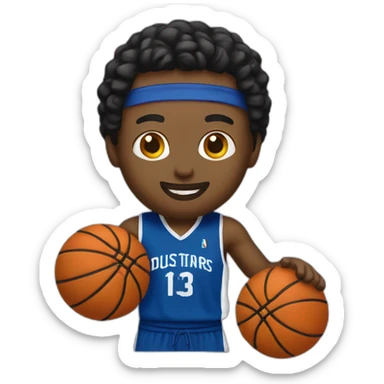 Basketteur sticker