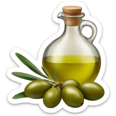 Olive oil sticker