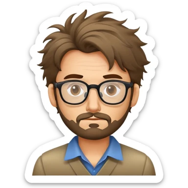 Lazy journalist  sticker