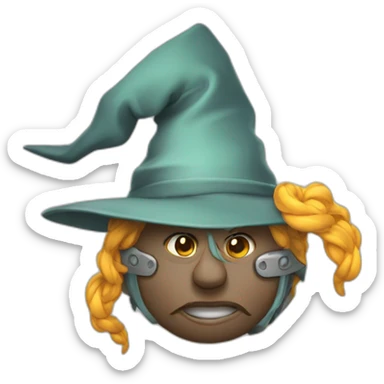 Méchante sorcière sticker